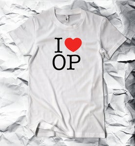 Image of I HEART OP T-shirt