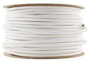 Image of ANTIQUE WHITE | fabric lighting flex cable | ROUND