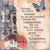 Image of Lamentations 3:22-23