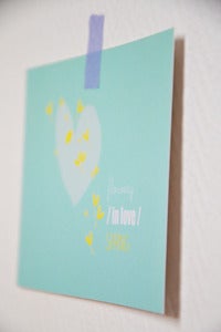 Image of Carte Flowery / IN LOVE / Spring - EDITION LIMITEE