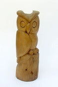 Image of Hand Carved Owl