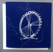 Image of 'London eye' greetings card