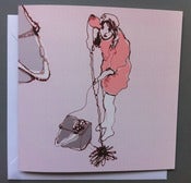 Image of 'Kath mops' Greetings card