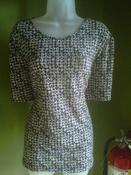 Image of Black and white top