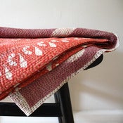 Image of Vintage Indian Kantha Bedspread Throw