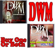 Image of Dead White Males - Dead White Noise & Kee Your Mouth Shut (vol 1 & 2)