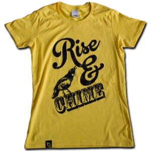 Image of Womens 'Rise & Chime' T-shirt