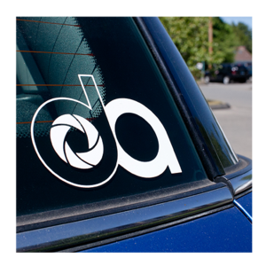 Image of David Apuzzo Logo Vinyl Decal