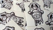 Image of We Are Rollers 10 Pack Of Gasmask Stickers