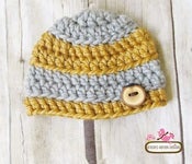 Image of Little Man Striped Beanie