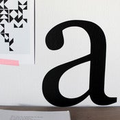 Image of ✮ NYHED ✮ Bogstav, wallsticker