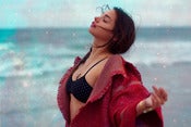 Image of the stars, the moon bralette