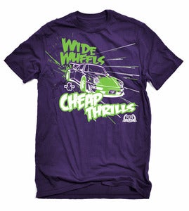 Image of Wide Wheels & Cheap Thrills Graphic T-Shirt - Formula D Limited Edition