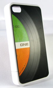 Image of Record 4/4S Phone case w/Single Panel