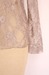Image of long sleeve crew neck lace