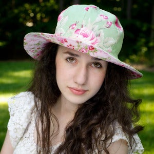 Image of Womens Sun Hat Pattern - Reversible Sunhat