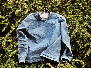Image of light denim sweater - 1st edition