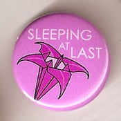 Image of Origami Flower 1" Pin