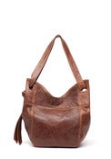 Image of Large Leather Tote Bag 