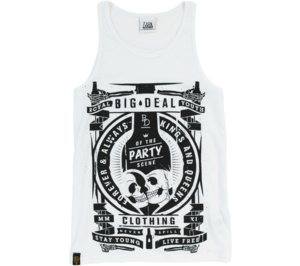 Image of 2012 Stay Young, Live Free Vest - White