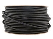Image of JET BLACK | fabric lighting flex cable | ROUND