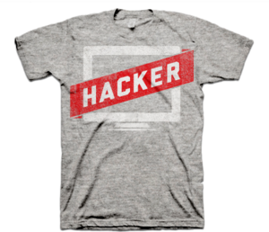 Image of Hacker Tee - Gray