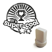 Image of „It's super-cool“ - Stamp
