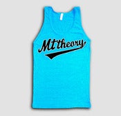 Image of Neon Heather Blue Tank