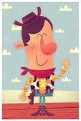Image of Woody the Cowboy Mini Print
