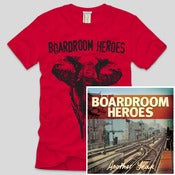 Image of Boardroom Heroes - Another Year CD/T-Shirt Combo