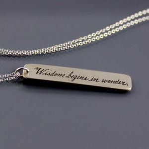Image of Socrates Wisdom Necklace