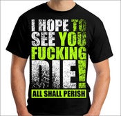 Image of ALL SHALL PERISH - MY RETALIATION TEE