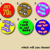 Image of Greetings From Georgia Badges