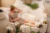 Image of Mary Lennox Dress (Dusty Green)