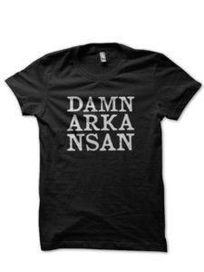Image of Damn Arkansan Logo Tee