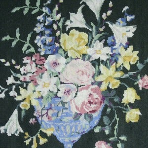 Image of Large vintage framed tapestry 