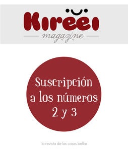 Image of Kireei magazine. Suscripción números 2 y 3