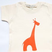 Image of Giraffe Organic Cotton T Shirt