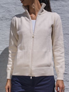 Organic Cotton Unisex Zip Sweater
