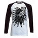 Image of BASICK RECORDS - 'The Great Spirit' Ltd Edition Baseball Shirt