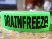 Image of Meltdown x Fight Fair! "BRAINFREEZE!" Bracelet