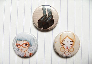 Image of Oh Sunshine - 3 Pack 1" Badges