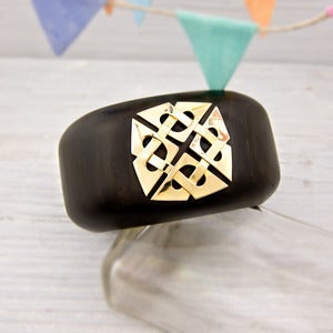 Image of Wood and Gold Trianon Cuff