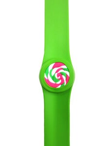 Image of LOLLIPOP SLAP BRACELET - GREEN