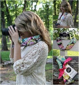 Image of Roco Beat Paisley Camera Strap Cover