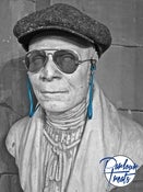 Image of BLUE FLUO SUNGLASSES CORD