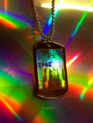 Image of HOLOGRAM 2PAC READY 2 DIE NECKLACE