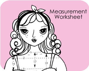 Image of Measurement Worksheet