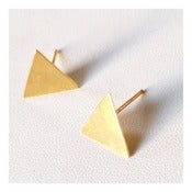Image of Triangle Earrings