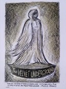 Image of Velvet Underground at the Grave of Charles Baudelaire- Silver edition